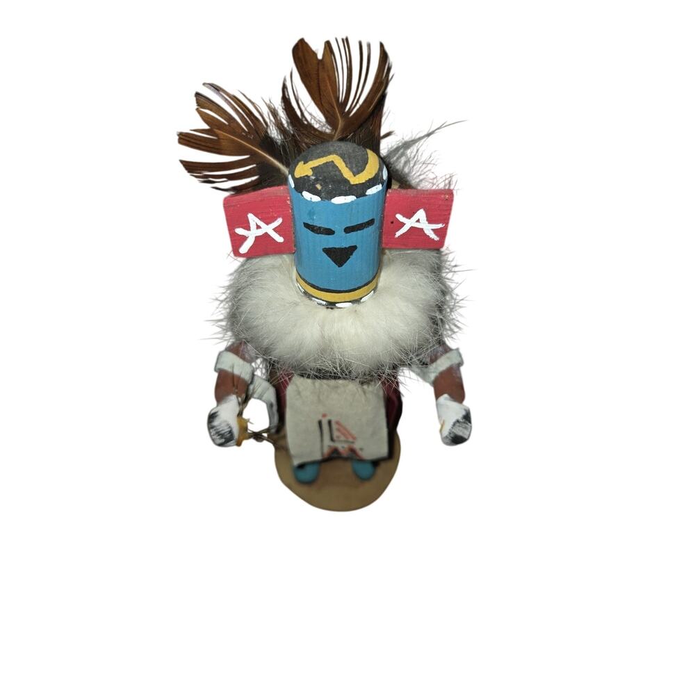 Native American Navajo “Making Thunder” 7" Kachina Doll
